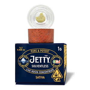Jetty Extracts | Tangie Cookie Burger | Live Rosin | 1g