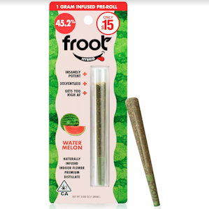 Froot - Watermelon (H) | 1g Infused Preroll | Froot   