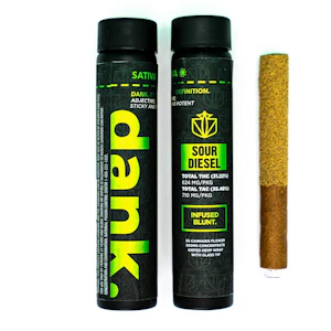 Dank By Definition - Sour Diesel 2g Infused Blunt 200mgs w/ Kief | Dank  | Pre Roll Infused