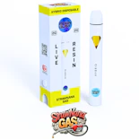 Strawnana Gas -Hybrid- 84.80% THC | 2g Live Resin (Disposable Vape) | Moon Dust   - OO2 Back 
