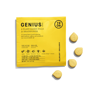 1906 - 1906 - Genius Pills - 4pk - 10MG
