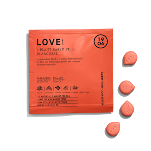 1906 - 1906 - Love Pills 4pk - 10mg - Edible