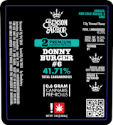 BA | Donny Burger | 2 x .6g Indica Preroll