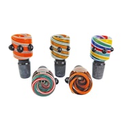 2" 18mm Color Swirl Can-Style Flower Bowl