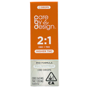 Care By Design - 2:1 - Full Spectrum CBD Drops - Tincture - 15ml