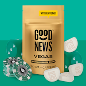 Good News | 10pk Gummies | Vegas Sparkling White Grape (with Caffeine!) | 100mg