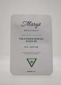 Mary's Medicinals - Transdermal Patch - THC Sativa 20mg