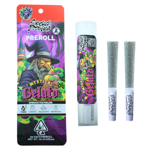 SMOKEN PROMISES - [Smoken Promises] Pre Roll 2 Pack - 1g - Mystical Gelato (I/H)