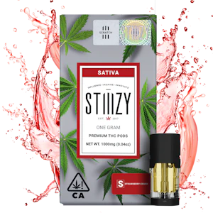 STIIIZY - STIIIZY | STRAWBERRY COUGH - POD | CARTRIDGE | 1G