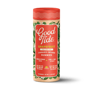 GOOD TIDE - Good Tide Grapefruit THC:CBD:CBC 100mg Edibles