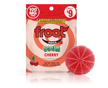 Froot - Cherry Sour Single Gummy 100mg - Froot