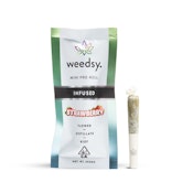 WEEDSY: STRAWBERRY INFUSED MINI PRE ROLL .5G