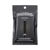 Heavy Hitters | Matte Black - Auto Start 3.2v 510 Battery