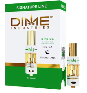 Dime Industries - 1g Dime OG 89% - Dime Signature Cartridge