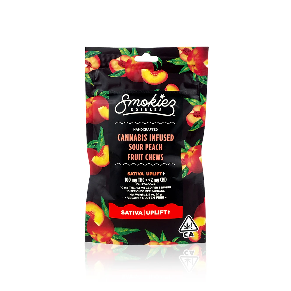 SMOKIEZ - SMOKIEZ - Edible - Sour Peach - 100MG Main Image