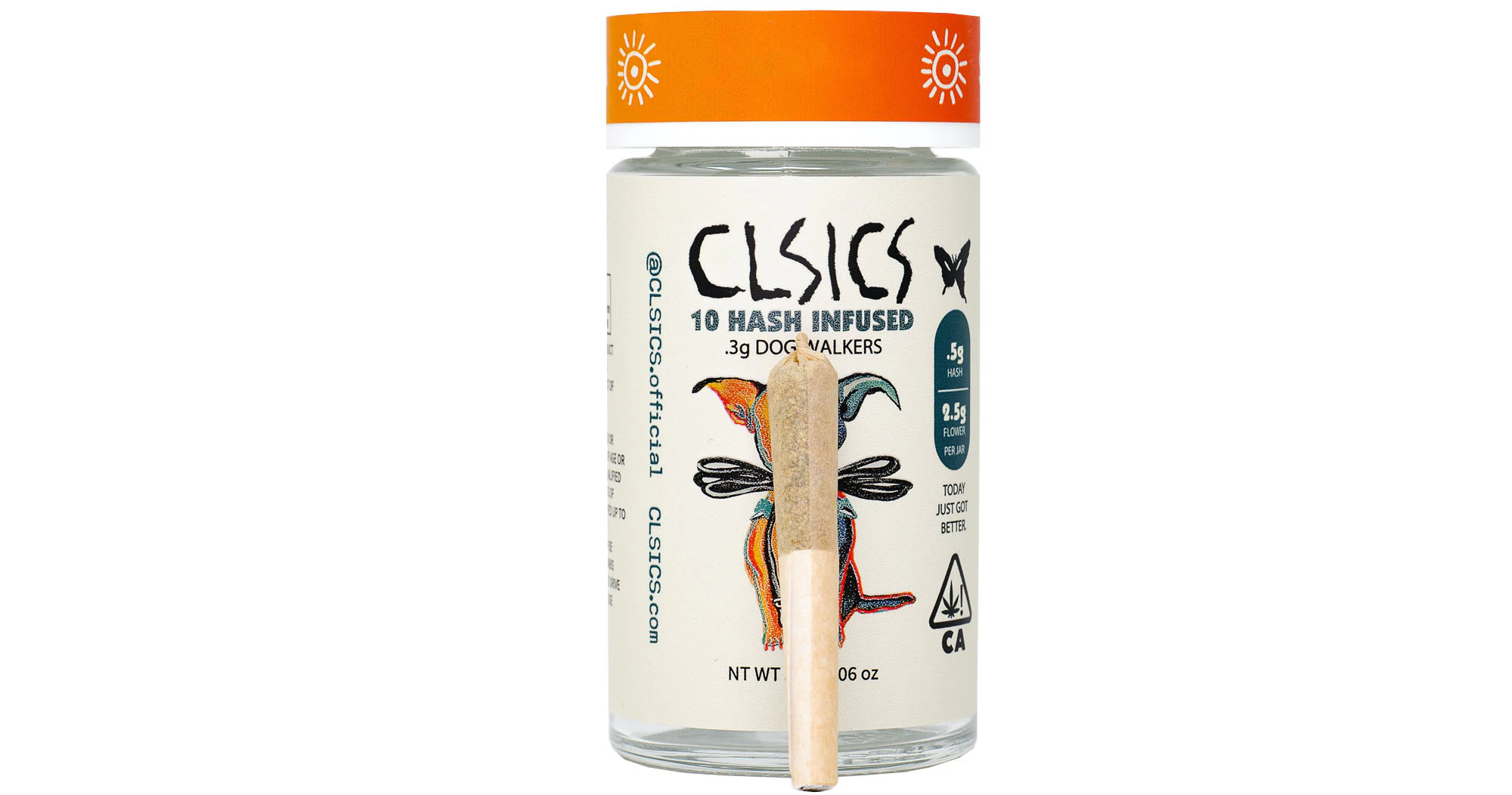 CLSICS - CLSICS - Ghost Vapor Hash Infused Pre-Rolls - 10ct Main Image