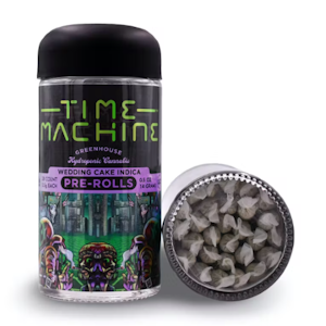 Time Machine - TIME MACHINE: Wedding Cake .5g Pre-Rolls 28-Pack/14g (I)