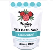 Unscented Bath Soak | CBD Bath Soak | 300mg