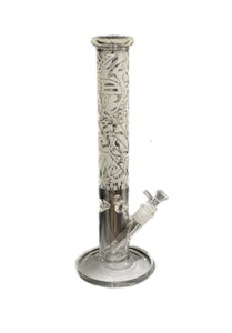 High Mountain Imports - Sand Blast Glass Water Pipe
