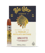 Big Chief Biscotti THC 1G Cartridge
