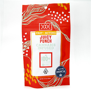 Dixie - Juicy Punch 100mg Fast-Acting Gummies - Dixie