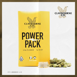 Claybourne - Claybourne Power Pack 4.5g Black Triangle X Hybrid Keif $45