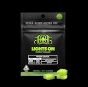 Heavy Hitters - Green Crack - Gunmies - 10pk - 100mg THC/ 50mg THCV