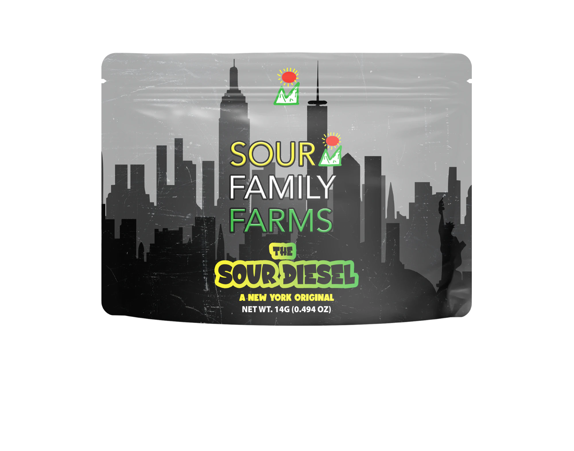 SOUR FAMILY FARMS - SFF | 14g Small Buds | Sour Diesel | 14g Main Image