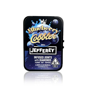 WEST COAST CURE - WEST COAST CURE - Infused Preroll - Blueberry Cobbler - Diamond Infused - 5-Pack - 3.25G
