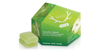 Wyld - Sour Apple Gummies - 100mg