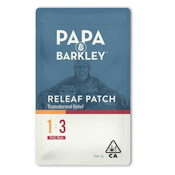 30mg 1:3 THC Rich Releaf Transdermal Patch - Papa Barkley