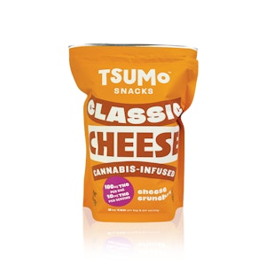 TSUMO SNACKS - TSUMO SNACKS - Edible - Classic Cheese - Crunchers - 100MG