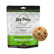 Big Pete's - 100mg 10pk Cookies - Chocolate Chip Sativa