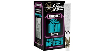 Claybourne Co. - Blue Dream Flyers Frosted Infused Pre-Rolls - 5ct