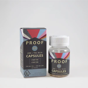 PROOF - PROOF | BALANCED 1:1 THC/CBD - 30PK | CAPSULE 