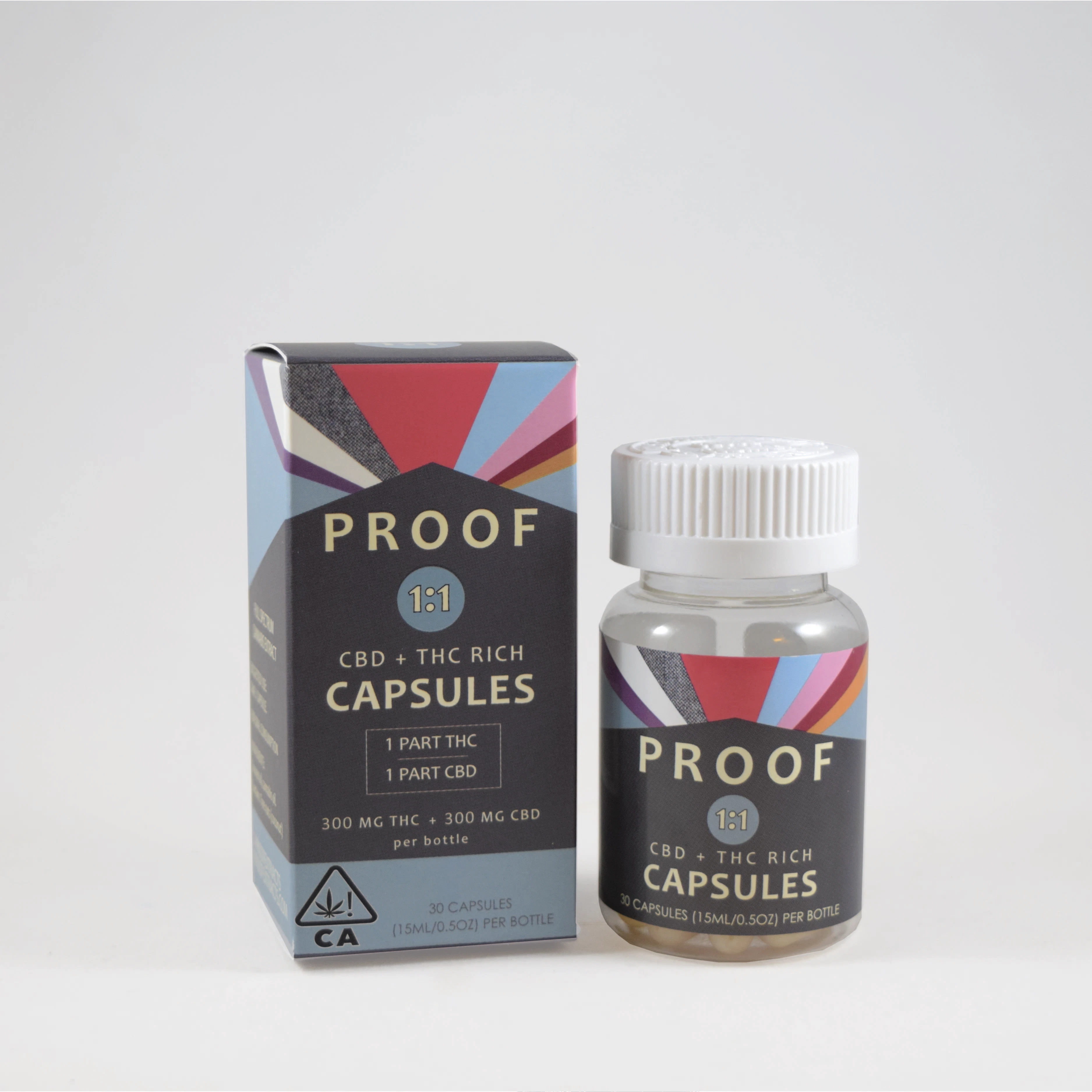 Proof - PROOF | BALANCED 1:1 THC/CBD - 30PK | CAPSULE  Main Image