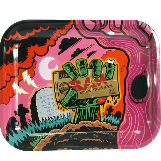 Raw  - RAW Zombie Rolling Tray 11" x 13.5" Main Image