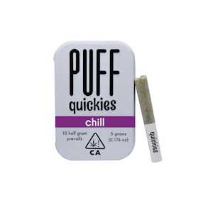 PUFF - Blue Cheese | Quickies Chill (10pk) Prerolls | Puff