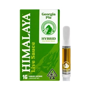 HIMALAYA - Himalaya Georgia Pie LR (H) Vape Carts 1g