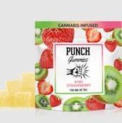 [Punch] THC Gummies -100mg - Kiwi Strawberry (H)