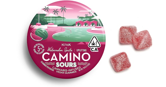 CAMINO - Camino - Watermelon Spritz Sour Gummies - 100mg