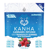  Kanha - CBN/CBD/THC 1:1:1 Blue Raspberry  Sleep Gummies 50/50/50mg
