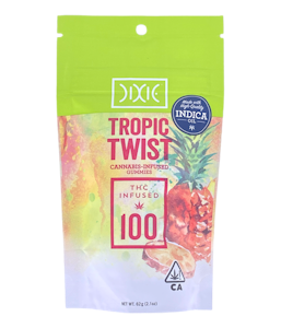 Dixie - Dixie Tropic Twist Gummies 100mg