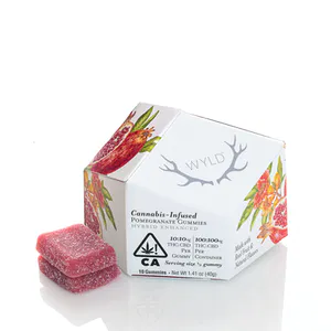 WYLD - Wyld Gummies Pomegranate CBD:THC 1:1