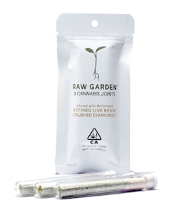 Infused Prerolls - 3pk - Sour Apple - 1.5g (H) - Raw Garden