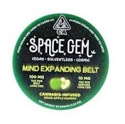 Space Gem | Sour Apple Mind Expanding Belts | 100mg THC