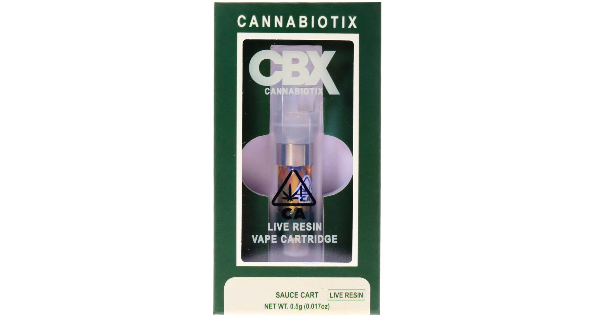 CBX: Cannabiotix - Cannabiotix - Blueberry Live Resin Cartridge - 0.5g Main Image