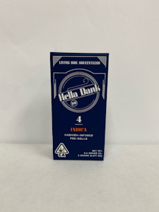 HELLA DANK - Hindu Cheese x Lemon Fire 2g Pre-rolls 4pk - Hella Dank