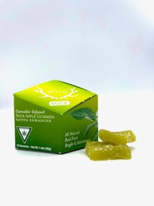 Sour Apple Gummies - Wyld - (Sativa) - 100mg
