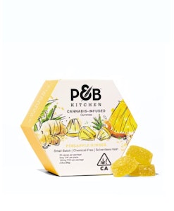 Papa & Barkley - Pineapple Ginger Kitchen Gummies 100mg
